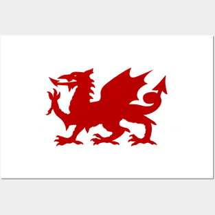 Welsh Dragon Posters and Art